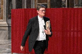 Cardinals at Ninth Novemdiales Mass - Vatican