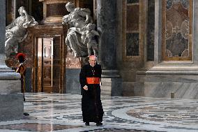 Cardinals at Ninth Novemdiales Mass - Vatican