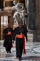 Cardinals at Ninth Novemdiales Mass - Vatican