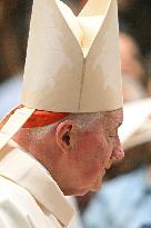 Cardinals at Ninth Novemdiales Mass - Vatican