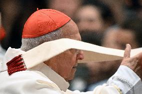 Cardinals at Ninth Novemdiales Mass - Vatican
