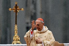 Cardinals at Ninth Novemdiales Mass - Vatican