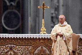 Cardinals at Ninth Novemdiales Mass - Vatican