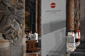Cardinals at Ninth Novemdiales Mass - Vatican
