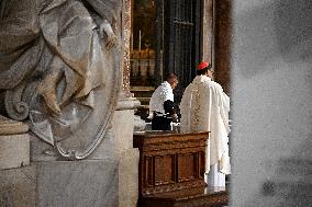 Cardinals at Ninth Novemdiales Mass - Vatican