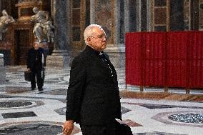 Cardinals at Ninth Novemdiales Mass - Vatican
