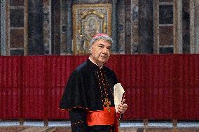 Cardinals at Ninth Novemdiales Mass - Vatican