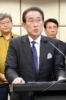 Ex-Japan PM Kishida in Jakarta