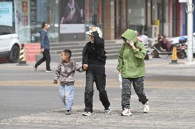 Strong Wind Hit Yinchuan