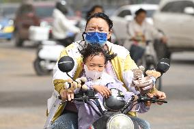 Strong Wind Hit Yinchuan
