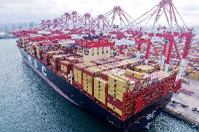 Qingdao Port Foreign Container Trade