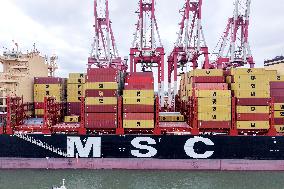 Qingdao Port Foreign Container Trade