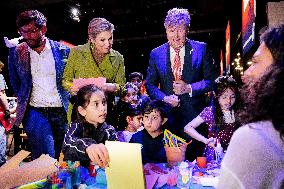 Royal Couple at Freedom Meal - The Hague
