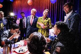 Royal Couple at Freedom Meal - The Hague