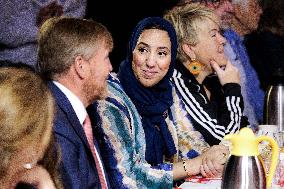 Royal Couple at Freedom Meal - The Hague