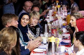 Royal Couple at Freedom Meal - The Hague