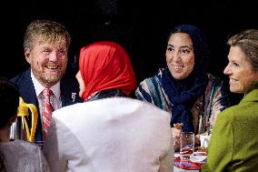 Royal Couple at Freedom Meal - The Hague