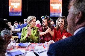 Royal Couple at Freedom Meal - The Hague