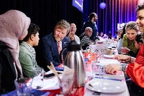 Royal Couple at Freedom Meal - The Hague