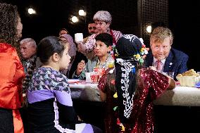Royal Couple at Freedom Meal - The Hague