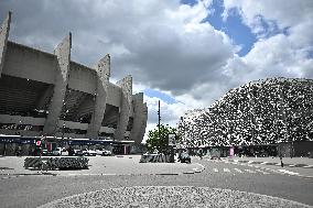 Stadiums of The 2 Parisians Soccer Clubs in Ligue 1 Are Side by Side - Paris