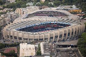 Stadiums of The 2 Parisians Soccer Clubs in Ligue 1 Are Side by Side - Paris