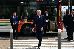 PM Bayrou At Inauguration of The Ambition France Transports Conference - Marseille