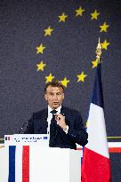 Launch of Initiative Choose Europe for Science - Paris