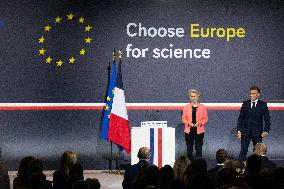 Launch of Initiative Choose Europe for Science - Paris