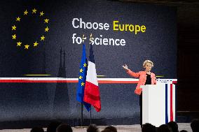 Launch of Initiative Choose Europe for Science - Paris