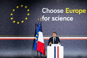 Launch of Initiative Choose Europe for Science - Paris