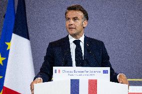 Launch of Initiative Choose Europe for Science - Paris