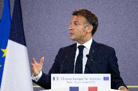Launch of Initiative Choose Europe for Science - Paris
