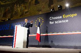 Launch of Initiative Choose Europe for Science - Paris