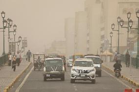 Sandstorm In Baghdad - Iraq