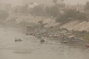 Sandstorm In Baghdad - Iraq