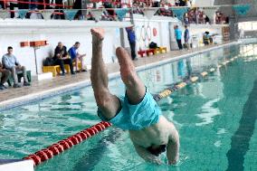 Kharkiv hosts regional swimming championship for veterans