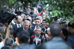 Main Opposition Leader At The Funeral Of Kurdish-Turkish Dialogue Founder - Istanbul