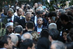 Main Opposition Leader At The Funeral Of Kurdish-Turkish Dialogue Founder - Istanbul