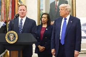 President Trump announced DC will host the 2027 NFL draft