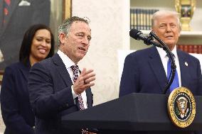 President Trump announced DC will host the 2027 NFL draft