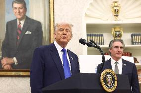 President Trump announced DC will host the 2027 NFL draft