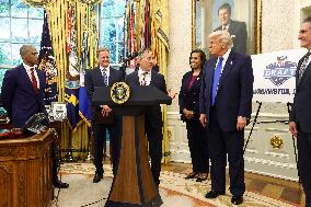 President Trump announced DC will host the 2027 NFL draft
