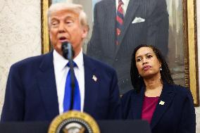 President Trump announces DC will host the 2027 NFL draft