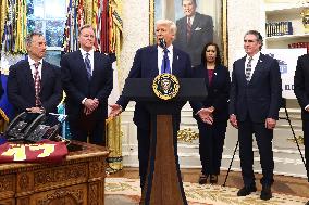 President Trump announces DC will host the 2027 NFL draft