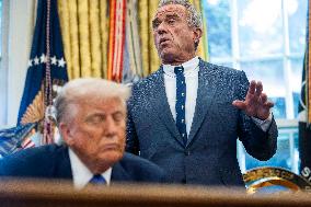 President Trump signs executive orders at White House