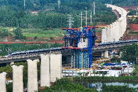 Shanghai-Chongqing-Chengdu High-speed Railway Construction