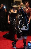 Kim Kardashian And North West Leave Their Hotel - NYC