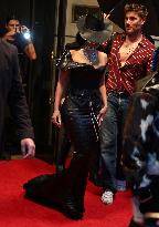 Kim Kardashian And North West Leave Their Hotel - NYC