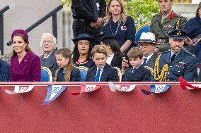 Royals At The 80th Anniversary of VE Day - London